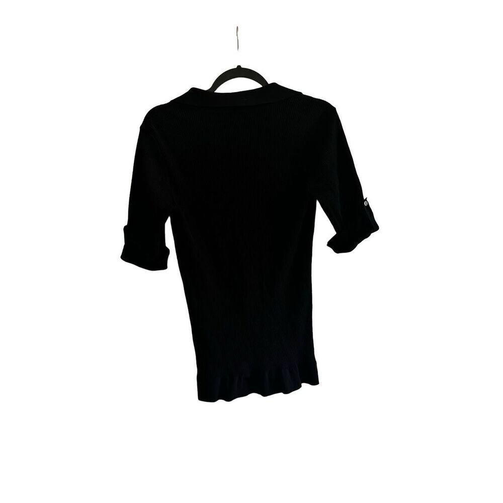 Cache Women's Size Large Short Sleeve Top - Picture 3 of 11